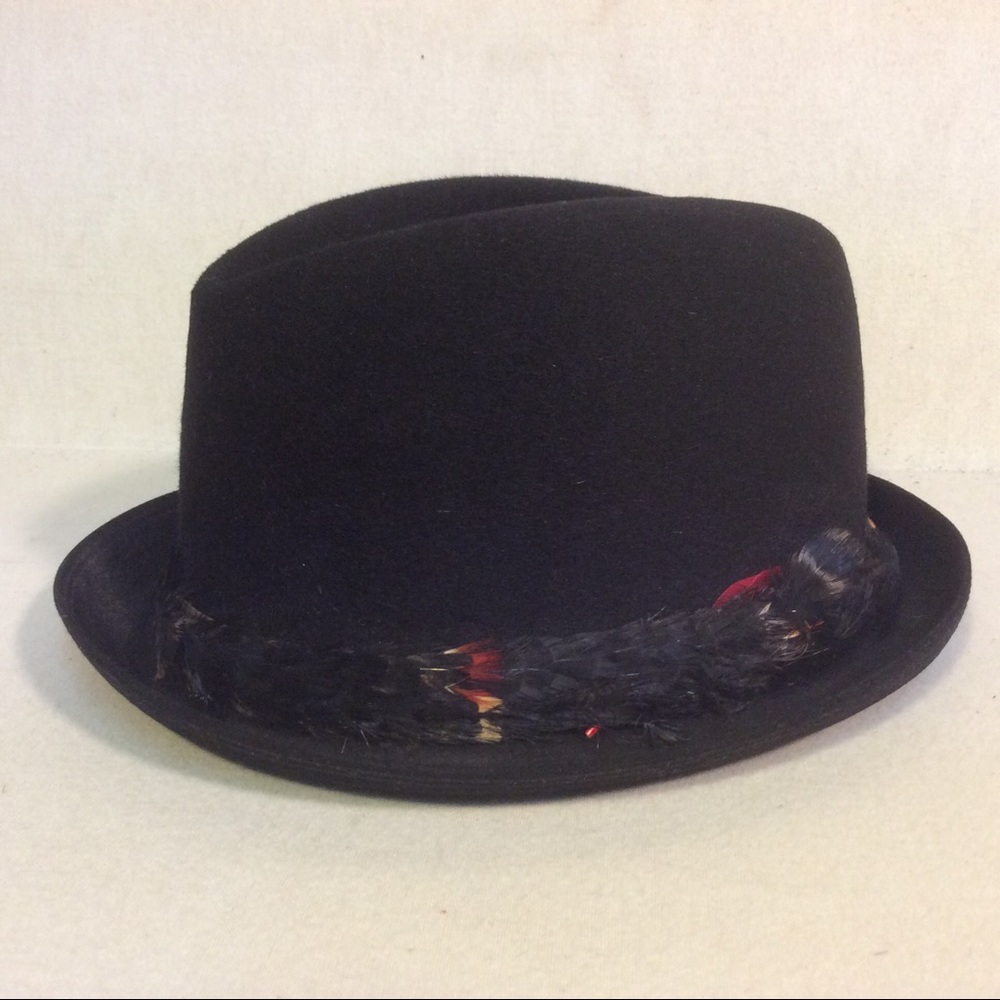 Dobbs Vintage Fedora Game Bird Men’s Hat size small game shooting hat